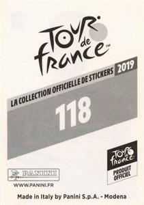 2019 Panini Tour de France #118 Michael Morkov Back